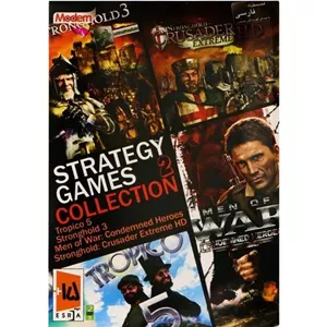 بازی کامپیوتر کالکشن بازیهای استراتژیک فارسی Strategy Game Collection PC 2DVD