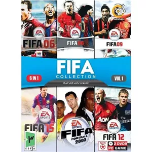 بازی کامپیوتری FIFA COLLECTION Vol.1 PC 2DVD9 گردو