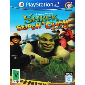 بازی پلی استیشن 2 Shrek Smash Crash Racing PS2 گردو