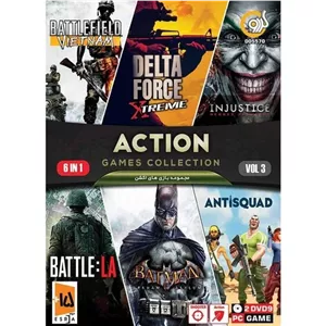 بازی کامپیوتر کالکشن بازیهای اکشن ACTION GAME COLLECTION Vol 3 PC 2DVD9 گردو