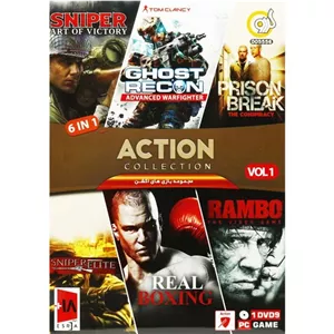 بازی کامپیوتر Action Collection Vol 1 PC 1DVD9 گردو
