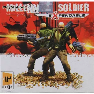 بازی Millennium Soldier Expendable لوح زرین مناسب برای PS1