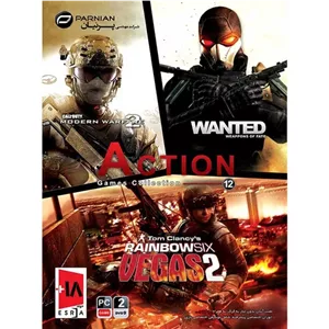 بازی کامپیوتر Action Games Collection 12 PC 2DVD9 پرنیان