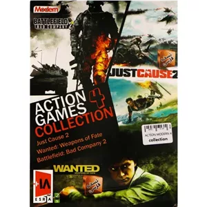 بازی کامپیوتر Action Games Collection 4 PC 2DVD5 مدرن