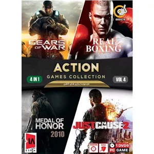 بازی کامپیوتر ACTION GAMES COLLECTION Vol.4 PC 1DVD9 گردو