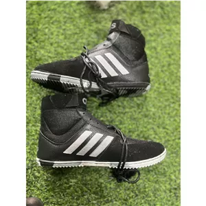کفش کشتی آدیداس ساقدار بچگانه مشکی ستیز36تا40 