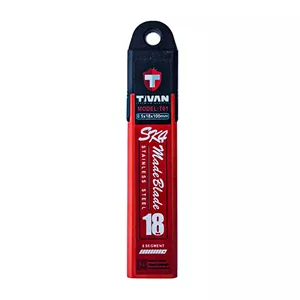 تیغ کاتر تیوان مدلT01 سایز 18 میلیمتر مجموعه 8 عددی توس