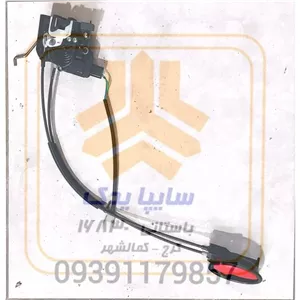 قفل و دستگیره داخلی قرمز عقب راست کوئیک R کابلی تک فیش تک میله 107906