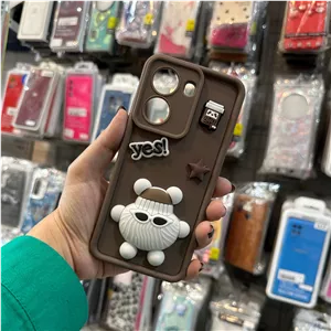 گارد POCOX7PRO شیائومی مدل سولید تک عروسک رنگ قهوه ای