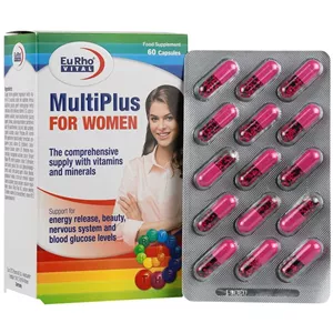 کپسول مولتی پلاس برای بانوانیوروویتال MULTIPLUS FOR WOMEN مدل 1