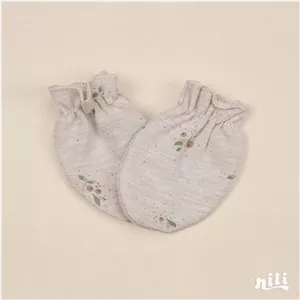 دستکش نوزادی طرح فندق نخ پنبه ضد حساسیت