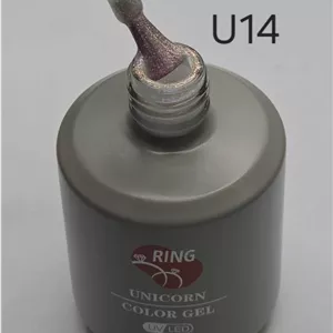 لاک ژل یونیکورن برند رینگ شماره 14