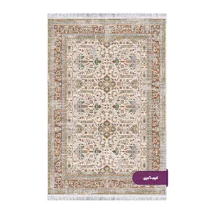 فرش گبه کرم 500 شانه کلکسیون شازده کد DC500058 (دارای رنگبندی) دیار فرش