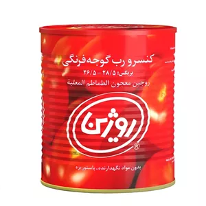 رب گوجه فرنگی روژین 800 گرم