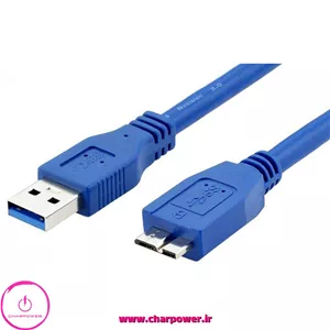کابل هارد USB3.0 کی نت KNET مدل K-CUAMHDD06 طول 60 سانتی متر