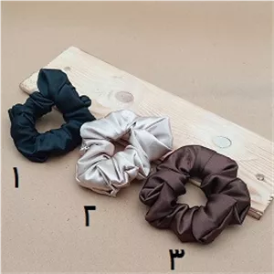 کش مو ساده رنگی اسکرانچی