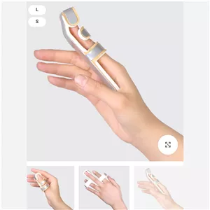 آتل آماده انگشت با فوم فشرده Ready to Use Alumafoam Finger Splint
