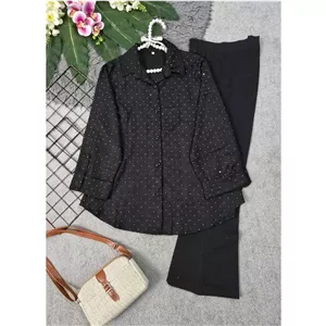 شومیز نگین دار 