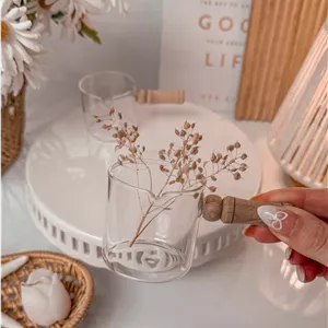 سس خوری پیرکس دسته چوبی مدل 1