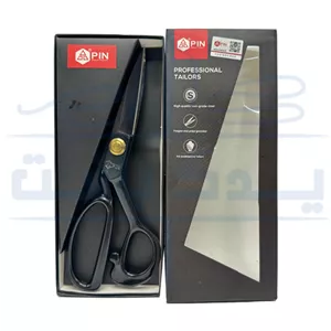 قیچی دستی پین (PIN) سایز 8 اورجینال (مشکی)