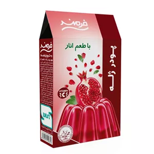 پودر ژله انار فرمند - 100 گرم
