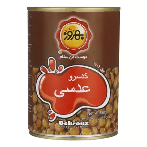 کنسرو عدسی بهروز - 380 گرم