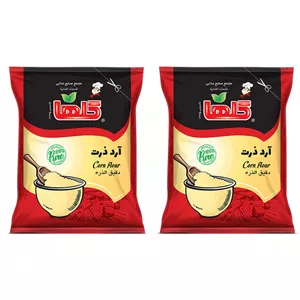 آرد ذرت گلها - 150 گرم بسته 2 عددی