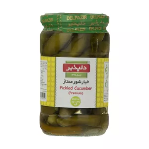 خیارشور ممتاز دلپذیر - 650 گرم