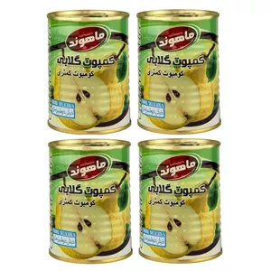 کمپوت گلابی ماهوند - 350 گرم مجموعه 4 عددی