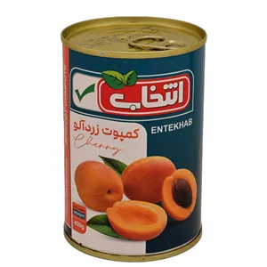 کمپوت زردآلو انتخاب - 400 گرم
