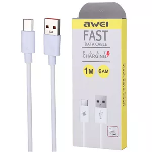 کابل شارژ Type-C اوی AWEI 6AM
