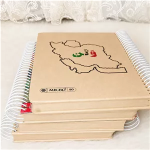 دفتر 80 برگ برند میکرو با جلد ضخیم