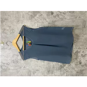 تاپ حریر زنانه رنگ بلوگری کد 68