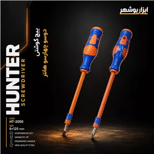 پیچ گوشتی دوسو و چهارسو هانتر