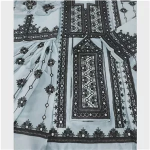 لباس بلوچی 5 ونیم وجب سوزنی آینه دستی شیک