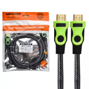 کابل HDMI مچر (MACHER) مدل MR-90 طول 1.5 متر