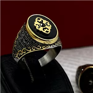 انگشتر طرح عثمانی مردانه