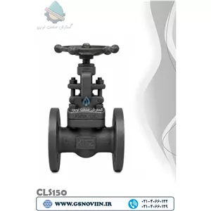 شیرفلکه سوزنی فولادی فورج کلاس 150 فلنجی ASTM A105 