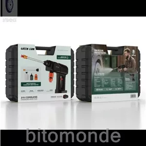 کارواش شارژی 240W Green lion مدل 21V Cordless