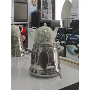ست کتری و قوری تی جی اچ قیطاسی کد 7060