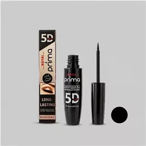 خط چشم ماژیکی رویال پریما مدل 5D رنگ مشکی حجم 6 میلی لیتر