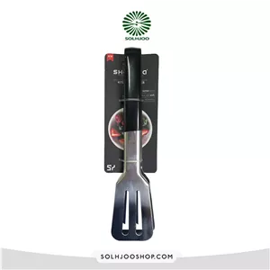 انبر استیل شیرینی دسته سیلیکونی shengya 