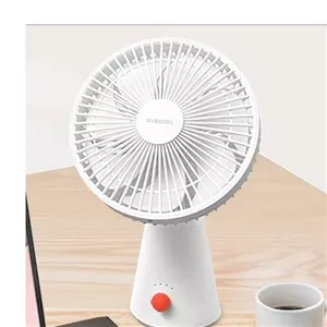 پنکه شارژی شیائومی مدل Rechargeable Mini Fan ظرفیت 4000 میلی آمپر ساعت