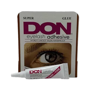 چسب مژه مصنوعی دان (DON) مدل Plus 7 اصلی – حجم 7 گرم – مناسب تمام انواع مژه مصنوعی