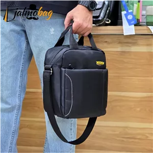 کیف ظرف غذا دستی و دوشی پارچه ای کد 2216