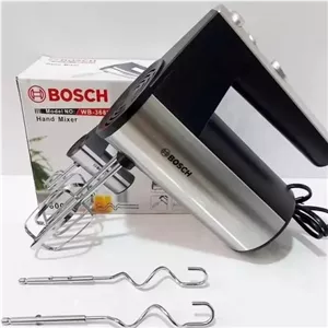 همزن برقی بوش مدل 368 پرقدرت با دکمه توربو همزن برقی بوش گیربکسی توربو مدل WB-368HM bosch و bs368 فروشگاه باحال