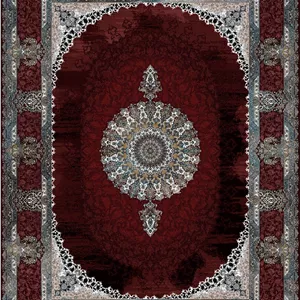زیر سفره ای مخمل پورشه طرح کلاسیک دو لایه برند فرمهر کد tbt-f13922