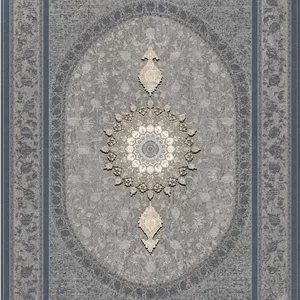زیر سفره ای مخمل طرح نقش مرکزی سنتی فرمهر کد tbt-f13034
