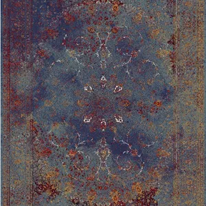 زیر سفره ای مخمل پورشه طرح سنتی سرمهای فرمهر کد tbt-f13077