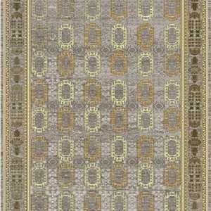 زیر سفره ای مخمل پورشه طرح سنتی بژ خاکستری فرمهر کد tbt-f13849